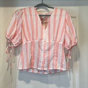 NWT The Good Jane Lea Top in Cantelope